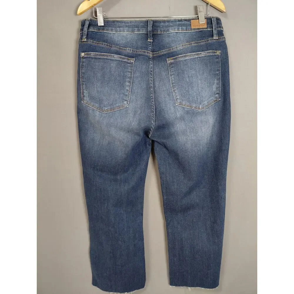 Judy Blue Slim Bootcut Denim Slim Fit Jeans Women Size 15/32